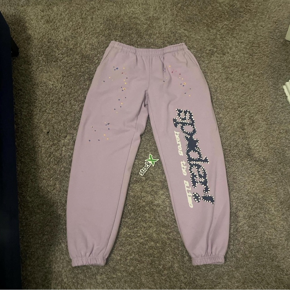 Spadez Lavender Joggers for Men